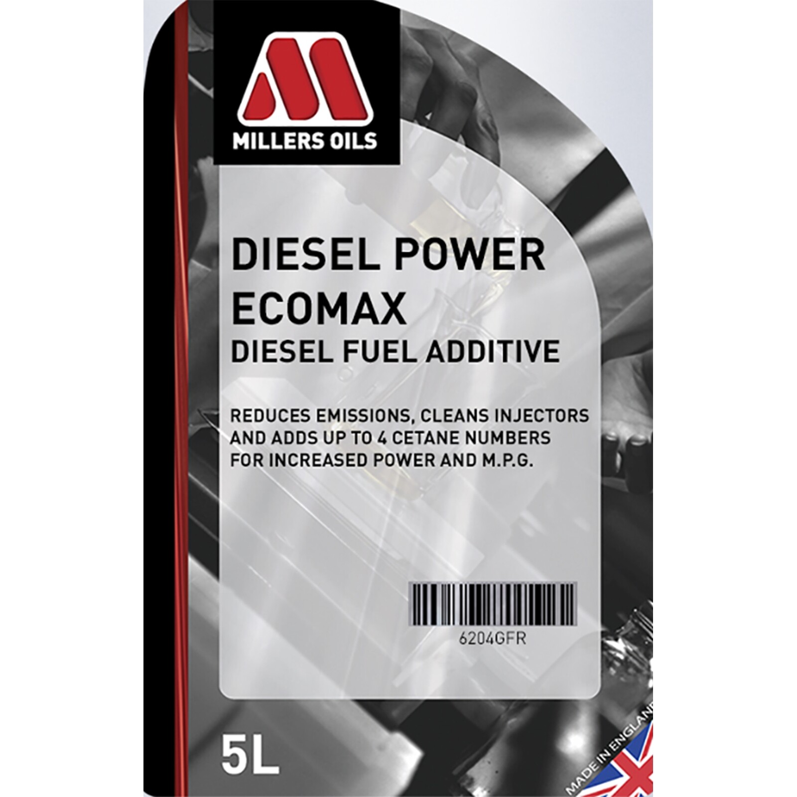 Millers Oils Diesel Power Fuel Additive Treatment Multishot 5