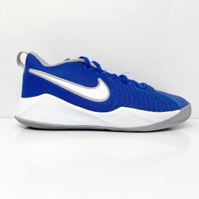Boy Nike Team Hustle Quick PS Blue Basketball Shoes At5298 400 Sz 5y for sale online | eBay