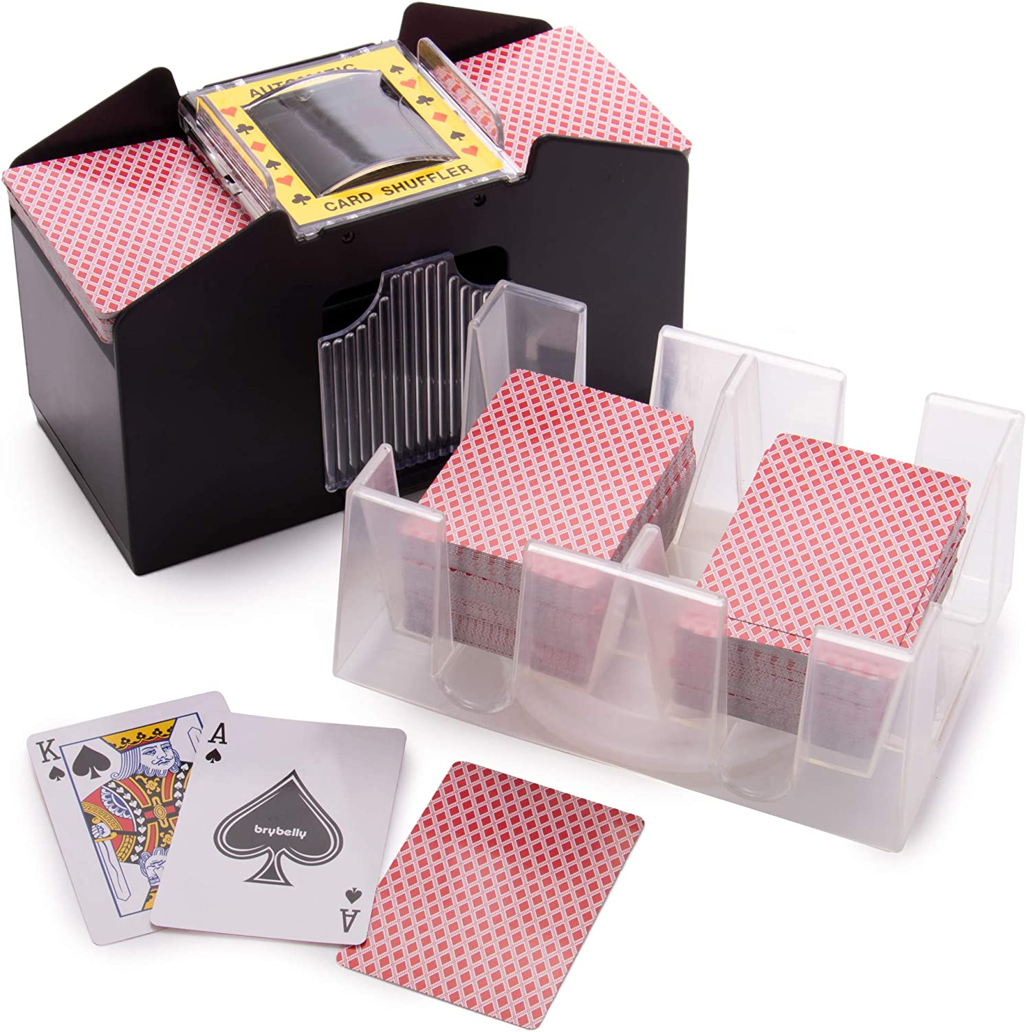 Enhanced Card Game Essentials Bundle 4 Deck Battery Operated | eBay