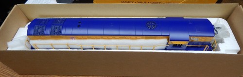 K-LINE K2499-0052HS VIRGINIAN TRAINMASTER #52 LOCOMOTIVE USED LITTLE BOX O GAUGE - Picture 4 of 5