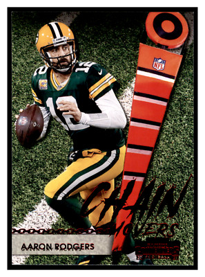 2021 Panini Contenders Aaron Rodgers Chain Movers CM-ARO Red Parallel