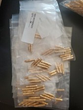 Lot of 80 Harting HAN 09330006223 Gold Plated Crimps - NEW