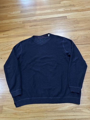Tommy Bahama Shirt Mens Medium Gray Lightweight Marlin Logo Thermal Waffle Knit - Picture 2 of 7