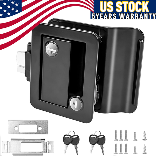 Camper Trailer RV Entry Door Caravan Lock Latch Ha... – Vicedeal - Foto 5
