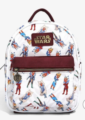 New STAR WARS AHSOKA Jedi MINI BACKPACK Bag Clone Wars 