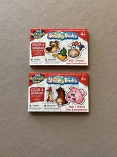 TWO Boxes Of Farm Themed Shrinky Dinks Stickers~6 Stickers~Ages 4+, New In Boxes