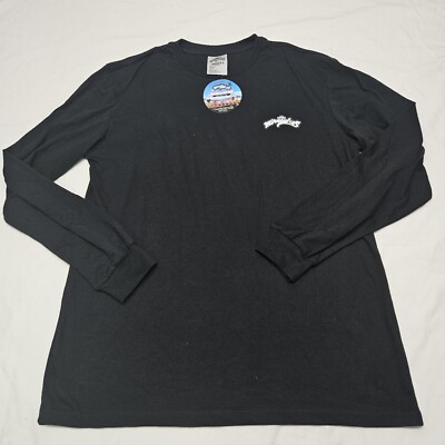 Miraculous Ladybug Cat Nior Adult Black Long Sleeve T Shirt Size