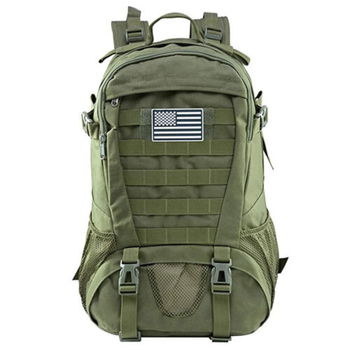 Military Tactical Backpack Army Molle Bug Out Bag Rucksack Travel Hiking Camping - Afbeelding 1 van 19