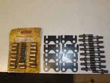 1968-72 GTO/JUDGE RAM AIR IV ROCKER ARM GUIDE PLATE, 5/16 STUDS, LOCK STYLE NUTS