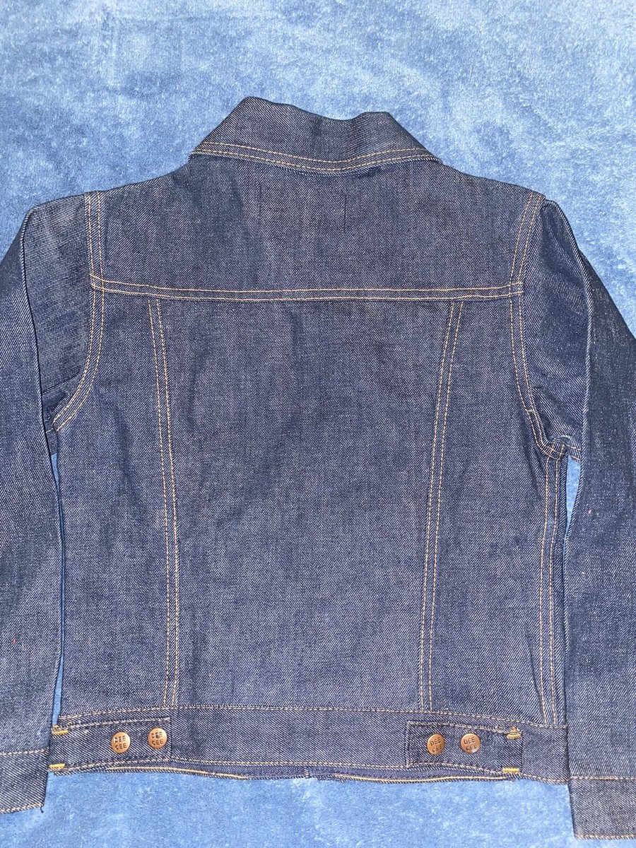 Vintage 70's Made In USA Dee CEE Denim Jacket Youth Sz 12