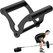 Landmine Handle V Bar Row Attachment for 1'' or 2'' Barbell - Landmine... 