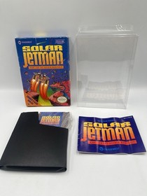 Solar Jetman Nintendo Nes Completo CIB Excelente Estado Aut&eacute;ntico