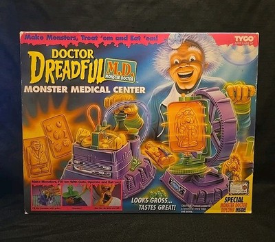 Vintage 1996 DOCTOR DREADFUL MD Monster Medical Center Tyco - New