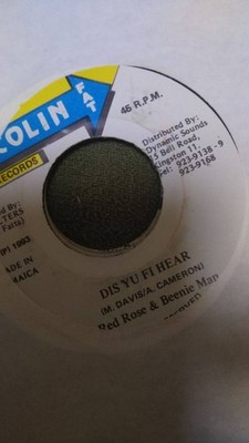 Colin Fat Edition Sleng Teng Riddim Dis Yu Fi Hear Red Rose & Beenie Man