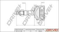 Gelenksatz Antriebswelle Dr!Ve+ DP2110.10.1383 M20X1 FüR Opel Meriva X03 E75 16V