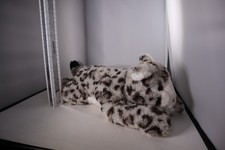FAO Schwartz Plush Snow Leopard Realistic Stuffed Animal Endangered 15"