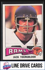 1975 Topps #60 Jack Youngblood Los Angeles Rams EX