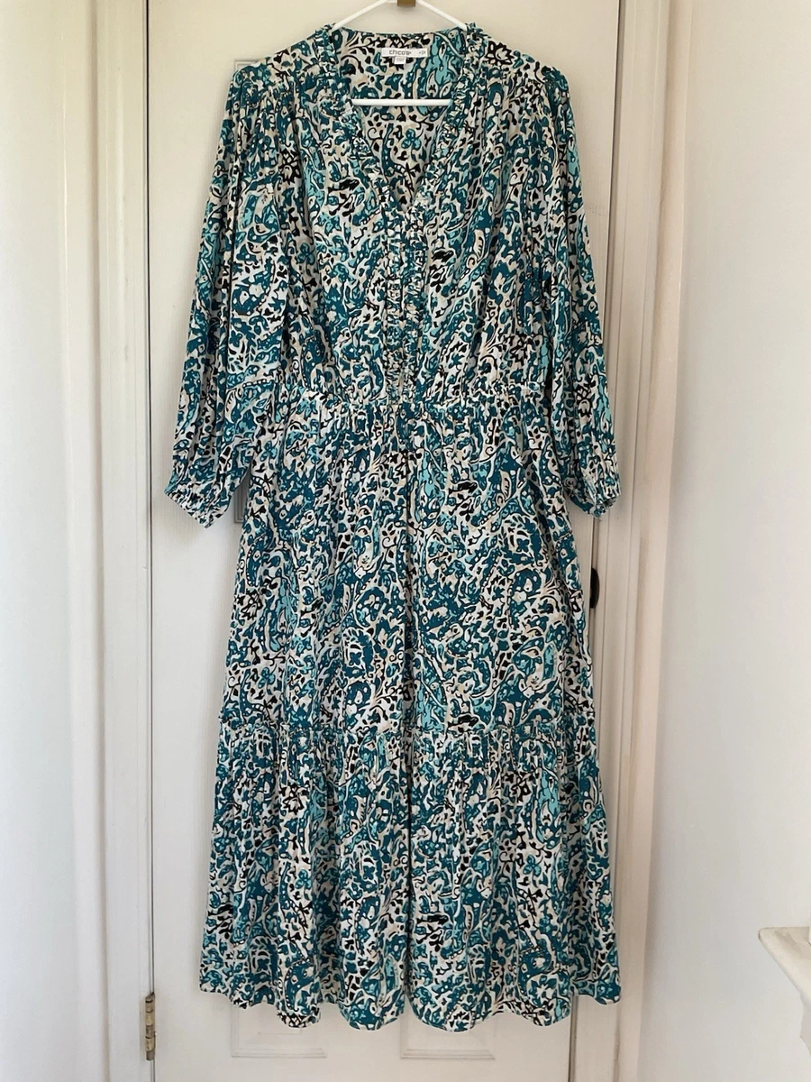 Chico's Long Sleeve Maxi Dresses for Women for sale | eBay