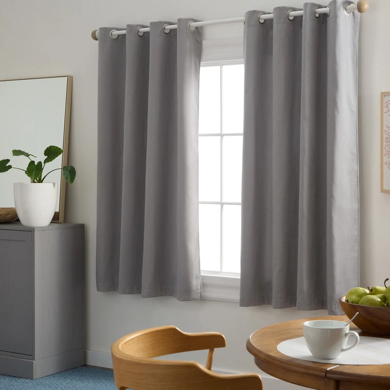 Linen Room Darkening Energy Efficient Curtains