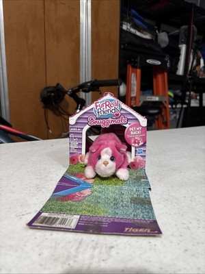 FurReal Friends Snuggimals Pink Cat Interactive Plush Toy Hasbro 2010