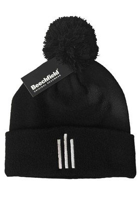 Lower Than Atlantis Beanie Hat Stripes Band Logo new Official Black Size One