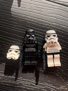 LEGO Star Wars Shadow Trooper Lot x2 sw0166 & sw0188
