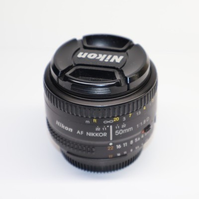 Nikon AF Nikkor 50mm f1.8D prime lens