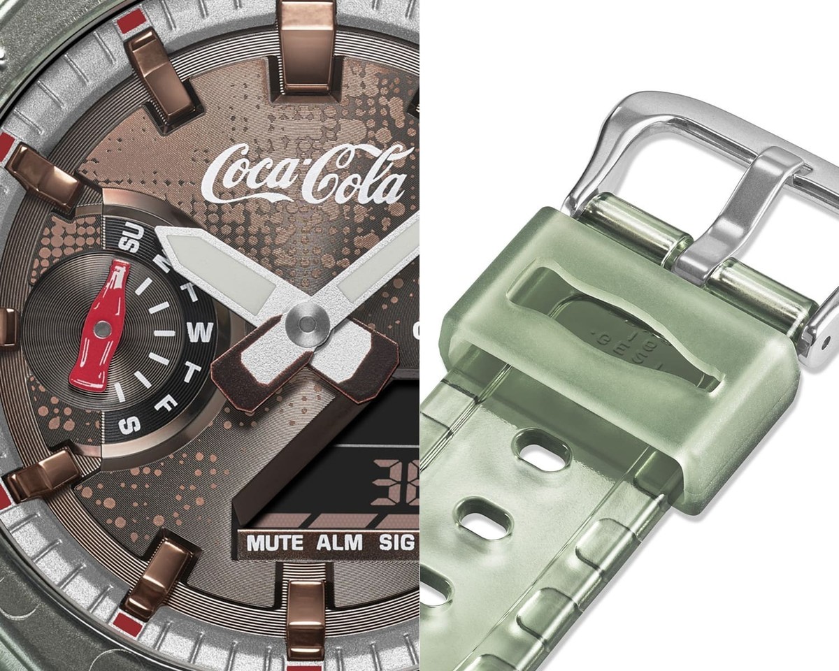 CASIO G-SHOCK GA-2100CC-3AJR ANALOG-DIGITAL 2100 Series Coca-Cola