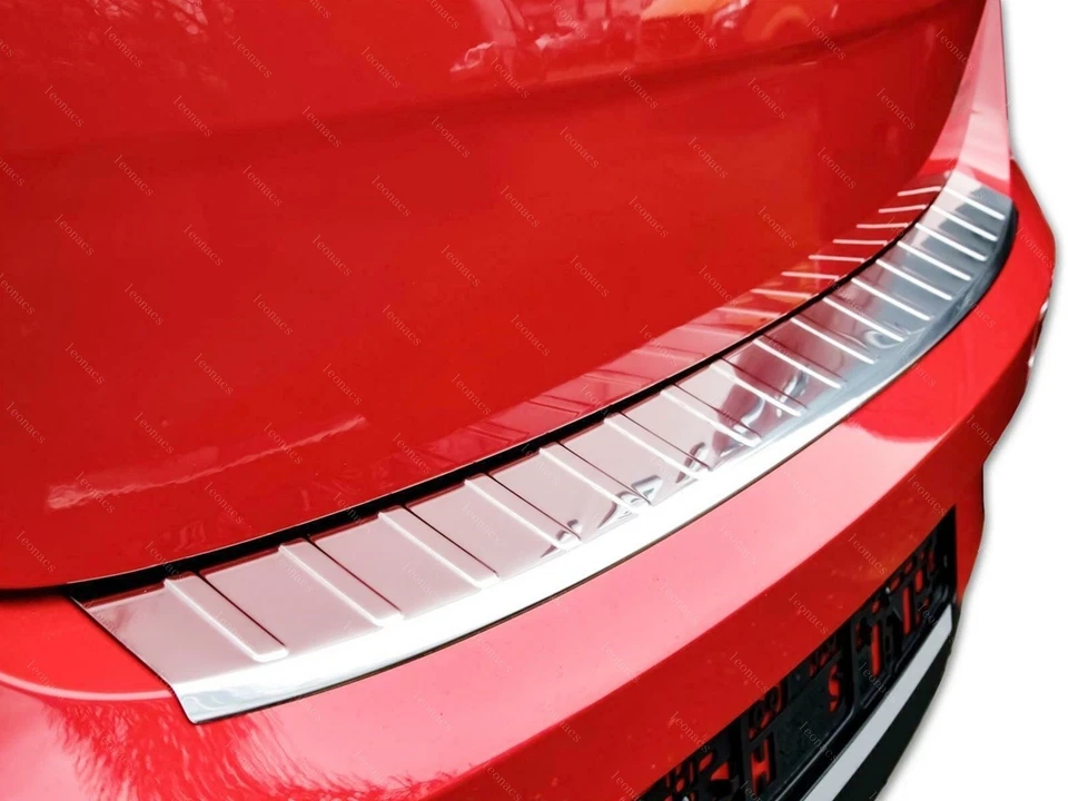 Per SEAT IBIZA 2012 AL 2017 Cromato Protezione Paraurti (Brillante) ACCIAIO Foto 3 de 4