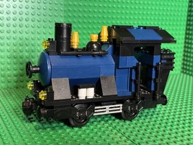 Lego My Own Train Small Dark Blue  Engine Locomotive Read Description