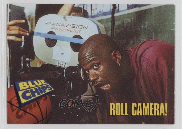 1994 SkyBox Blue Chips Shaquille O'Neal Roll Camera! #77 HOF 1b3b