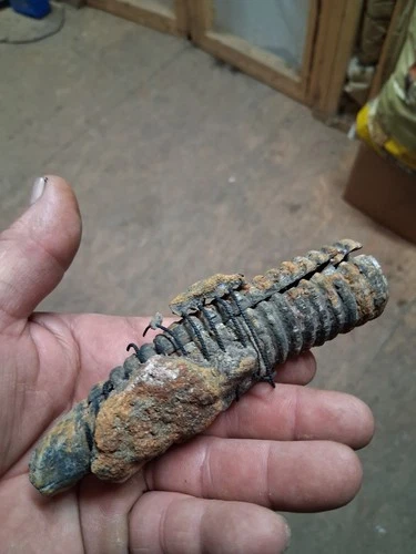 Dug Civil War Sword Handle Found In Creek