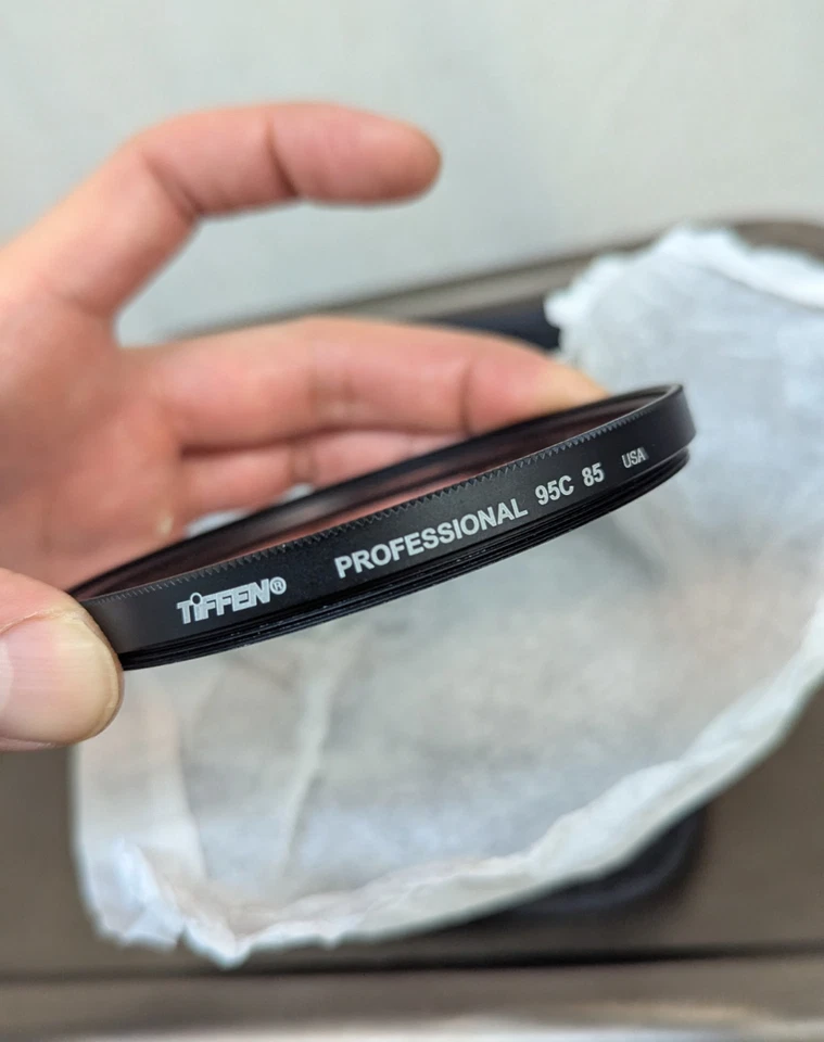 Tiffen 95C (95mm) - Coarse Thread 85 color conversion filter - NEW- MINT! - Image 2 of 4