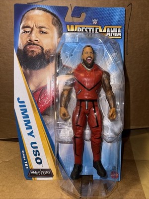 WWE Main Event 161 Wrestlemania Costume Jimmy Uso Wrestling Action Figure Mattel