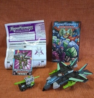 Transformers Armada Thrust and Inferno Minicon with Instructions