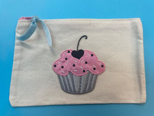 Canvas Pouch Good For Pens/Pencils/Make-Up/Gift Cards