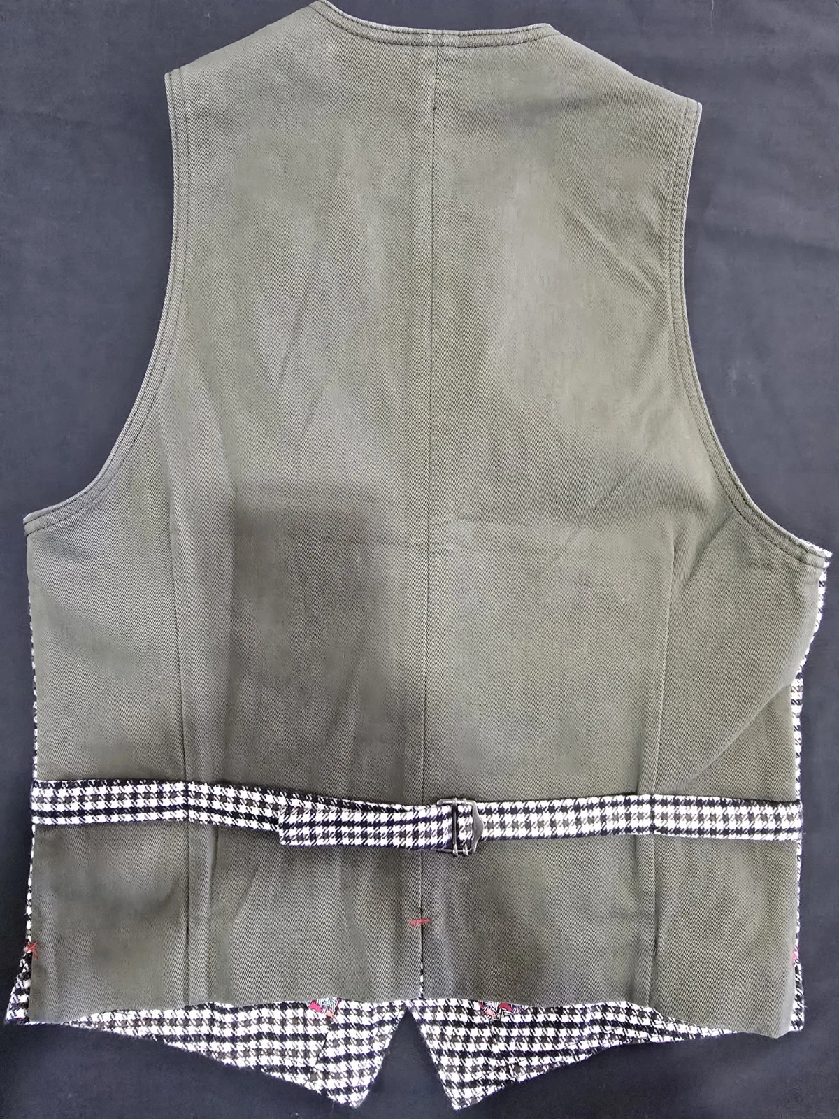Garry's Earth Vest Handcrafted Made In Italy Size M Cod.31 - product detail image 11