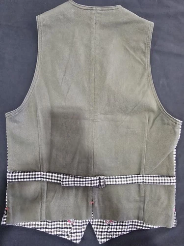 Garry's Earth Vest Handcrafted Made In Italy Size M Cod.31 image 11