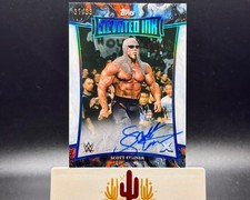 2025 Topps Exalted WWE Scott Steiner Elevated Ink On Card Auto Aqua /99 #ELI-SSR