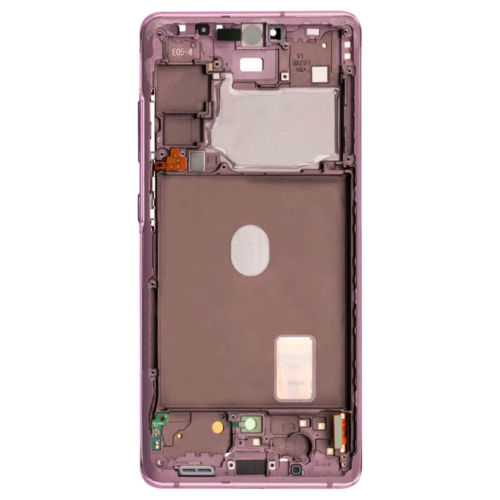 Écran Galaxy S20 FE 4G tactile vitre prémontée châssis violet G780