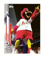 2020 Topps Opening Day Mascots - ST LOUIS CARDINALS 
