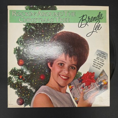 Brenda Lee   Rockin' Around The Christmas Tree LP 1987 MCA Christmas 33 RPM