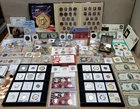 Coin and Currency ESTATE Collection - Silver, Proof & Mint Set, Morgan Dollars