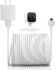 30FT Indoor/Outdoor Blink Mini Charger Cable with USB Plug - Easy Installation