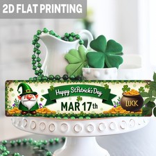 2D Funny St.Patrick'S Day Metal Sign St. Patrick'S Day Gift Home Wall Decoration