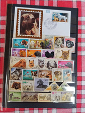 28 timbres Chiens & 1 FDC ( lot C98 )