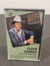 Floyd Cramer Great Country Hits Cassette 1987 RCA