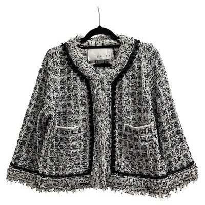 NEERA 20.52 Jacket Size AU 16 US 12 NWT Giacca Chanel Con  Pon Pon Tweed