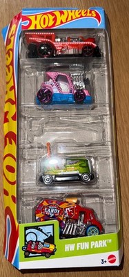 2025 Hot Wheels 5 Pack JBJ88 HW Fun Park Neu OVP Bump Around Cool-One Loco Teed