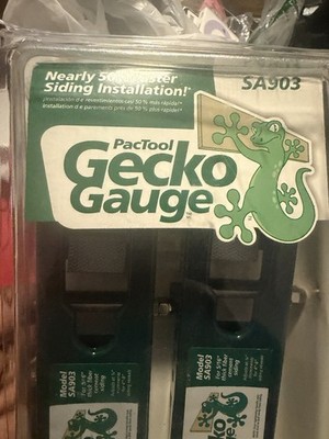 Pactool International Sa90376 5/16 Gecko Gauge Lp Siding Installation Tool 1 Set